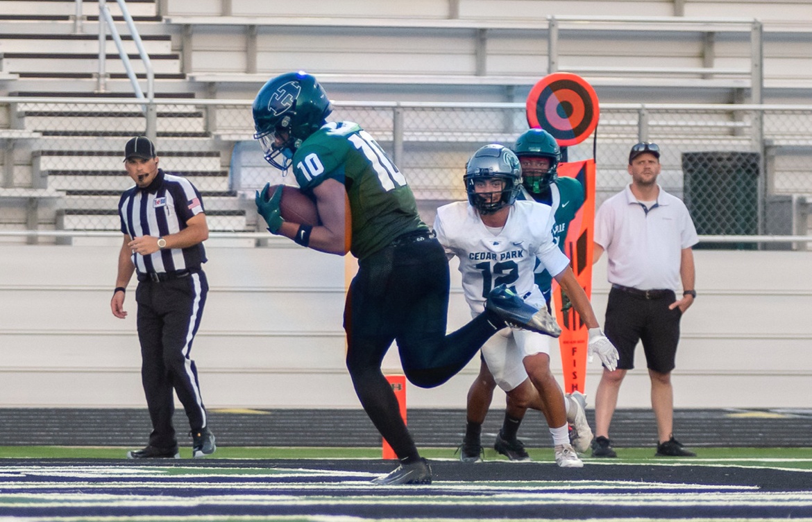 Tydarian Harrison Wide Receiver Catch vs Cedar Park